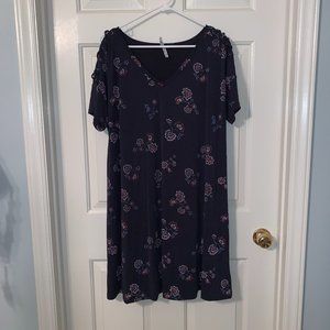 MUDD Navy Knee Length Dress